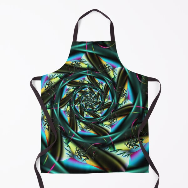 Item preview, Spinning spoked abstract fractal pattern designed and sold by pinkal.