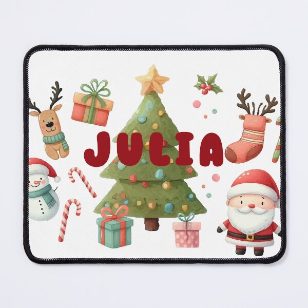Item preview, Christmas Name Julia - personalized designed and sold by karolinahinc.