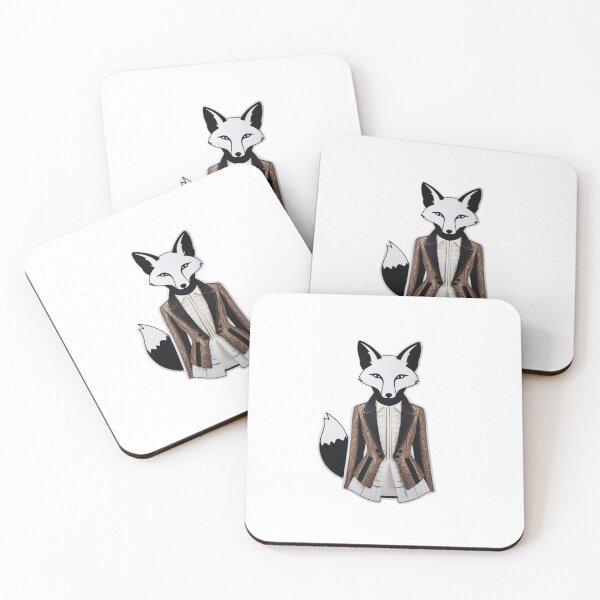 Item preview, Stylish Lady Fox designed and sold by AlinaSCorner.