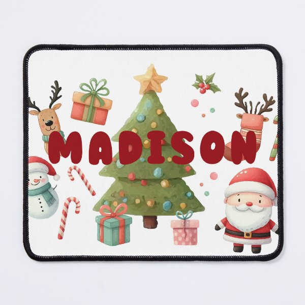 Item preview, Christmas Name Madison - personalized designed and sold by karolinahinc.