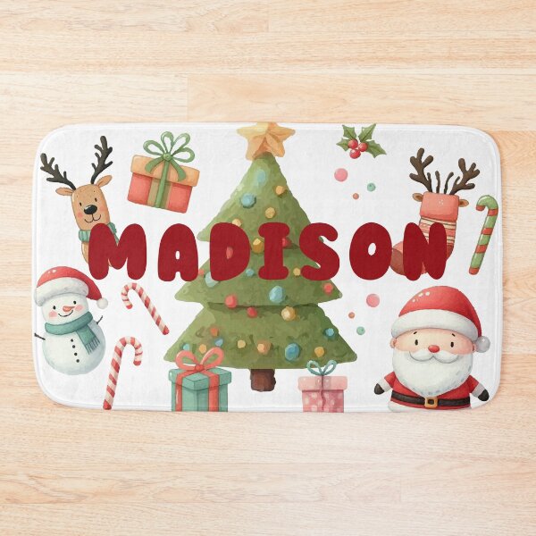 Item preview, Christmas Name Madison - personalized designed and sold by karolinahinc.