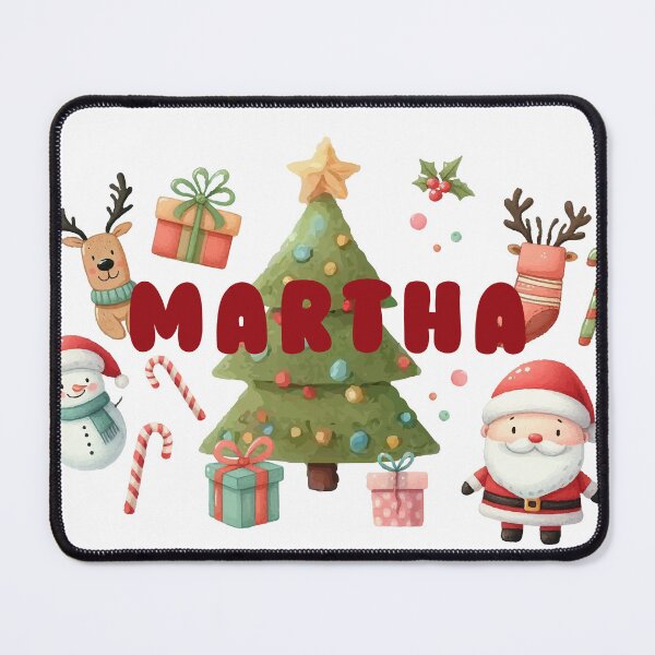 Item preview, Christmas Name Martha - personalized designed and sold by karolinahinc.