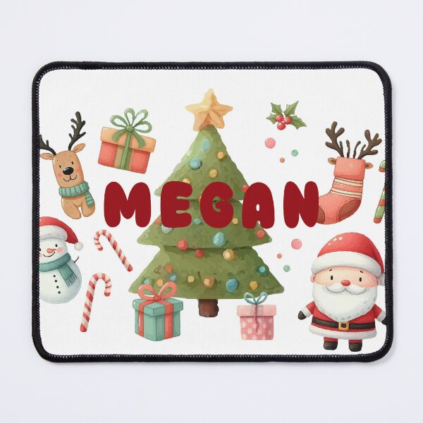 Item preview, Christmas Name Megan - personalized designed and sold by karolinahinc.