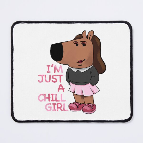 Item preview, Chill girl, Chill guy mem Character designed and sold by Nastasiakhmnk.