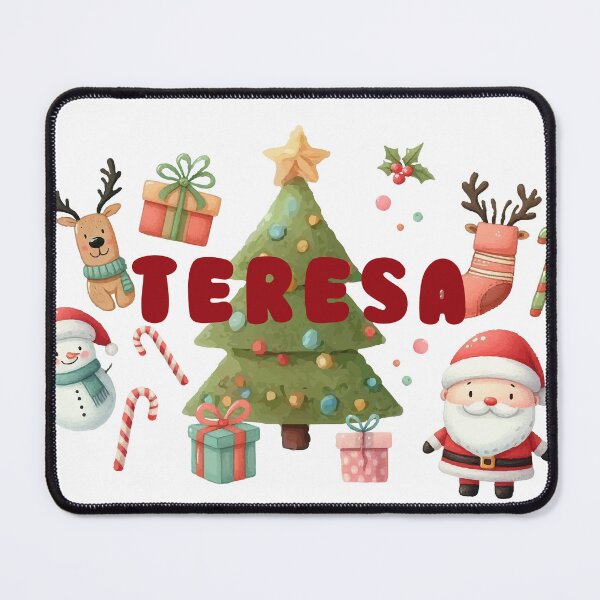 Item preview, Christmas Name Teresa - personalized designed and sold by karolinahinc.