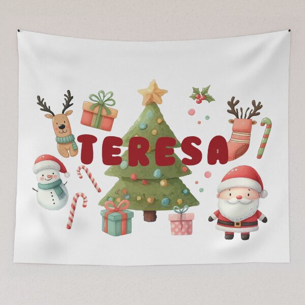 Item preview, Christmas Name Teresa - personalized designed and sold by karolinahinc.