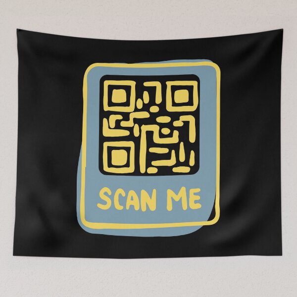 Item preview, QR Scan me funny gifts  designed and sold by FelkMariShop.