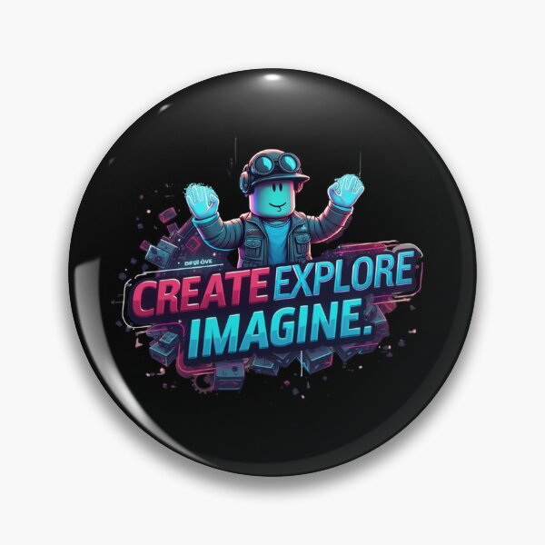 Item preview, Roblox CREAT. EXPLORE IMAGINE - Kids designed and sold by SignumShop.