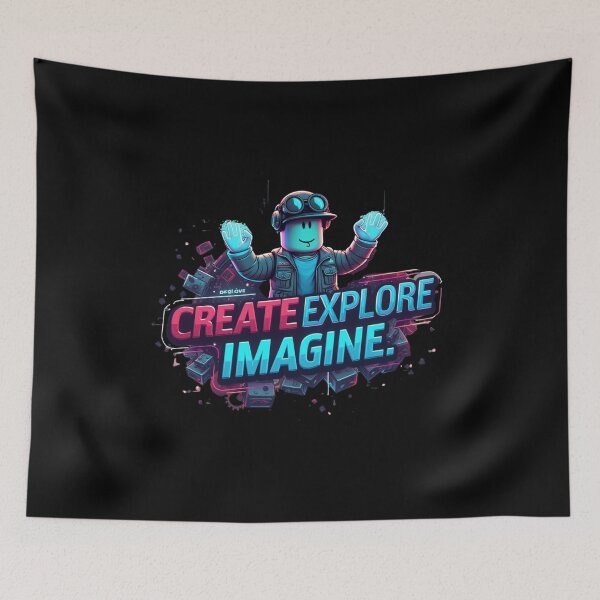 Item preview, Roblox CREAT. EXPLORE IMAGINE - Kids designed and sold by SignumShop.