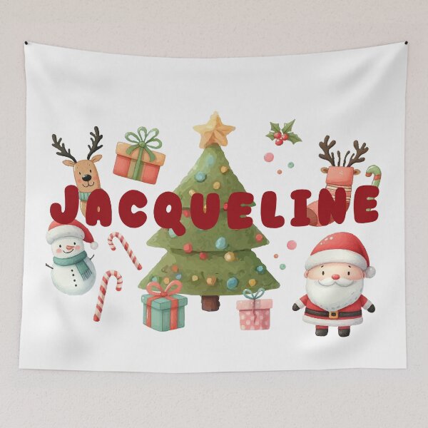 Item preview, Christmas Name Jacqueline - personalized designed and sold by karolinahinc.