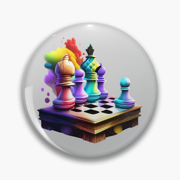 Item preview, Fantasy Rainbow Chess Board designed and sold by Chubuter.