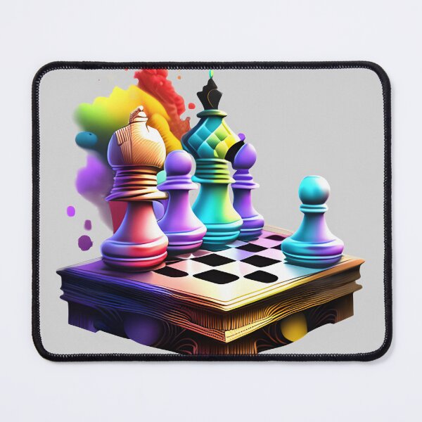 Item preview, Fantasy Rainbow Chess Board designed and sold by Chubuter.