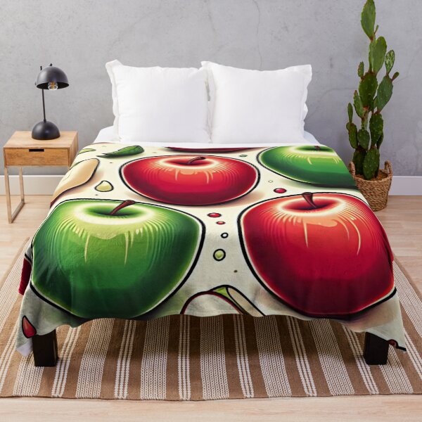 Item preview, Fresh, vibrant apple pattern designed and sold by Haji  Kamora.
