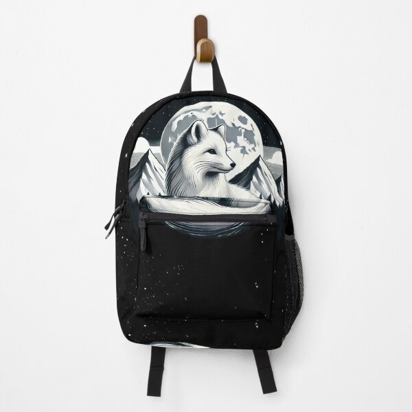 Item preview, Celestial Fox with Mountain Moonlit Scene designed and sold by CritterManiaUK.