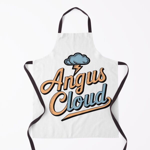 Item preview, Angus cloud sticker logo designed and sold by Dospart.