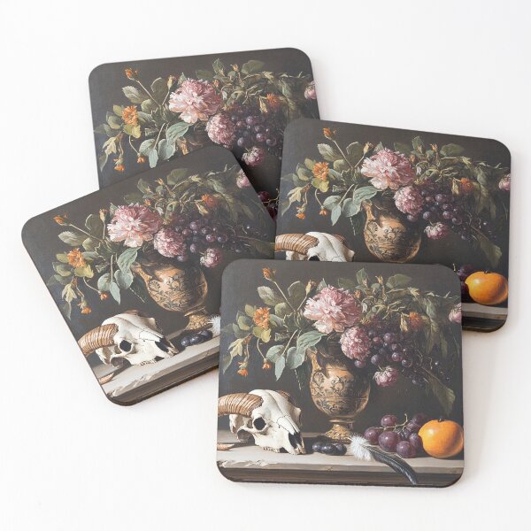 Item preview, Still Life with skull designed and sold by patternshoprad.