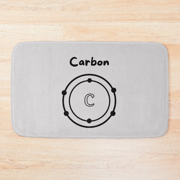 Item preview, Atomic Number 6 Carbon Electronic Configuration Chemistry Periodic Table  designed and sold by Surabhi Jain.