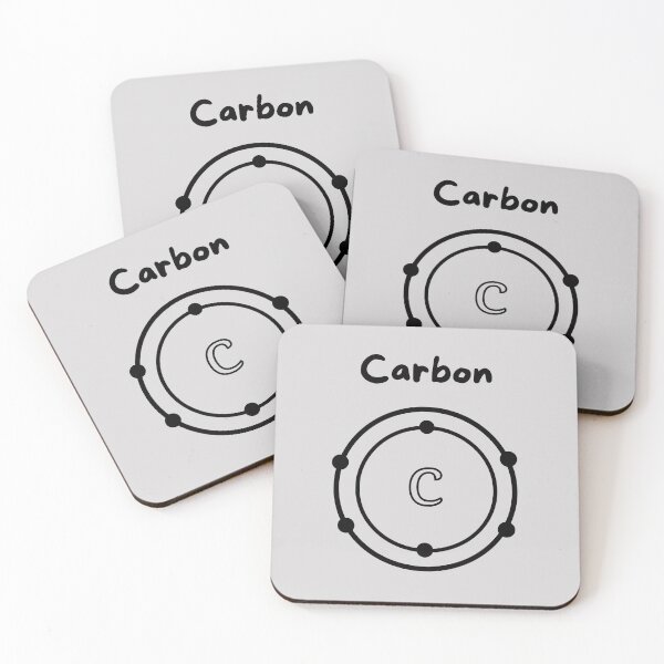 Item preview, Atomic Number 6 Carbon Electronic Configuration Chemistry Periodic Table  designed and sold by Surabhi Jain.
