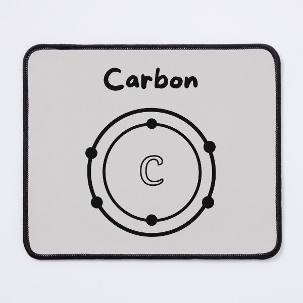 Item preview, Atomic Number 6 Carbon Electronic Configuration Chemistry Periodic Table  designed and sold by Surabhi Jain.