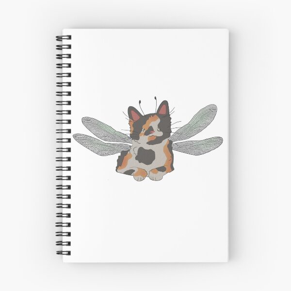 Item preview, Cat with dragonfly wings designed and sold by StudioBirb.