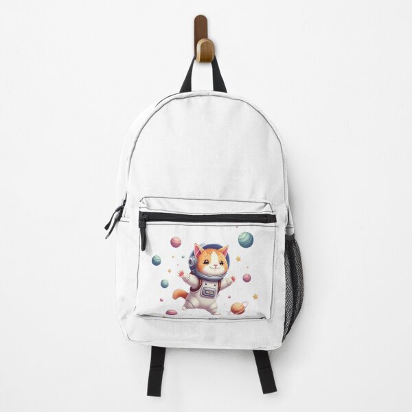 Item preview, Cosmic Kitty Space Cat cat floating in space designed and sold by BornBorn.