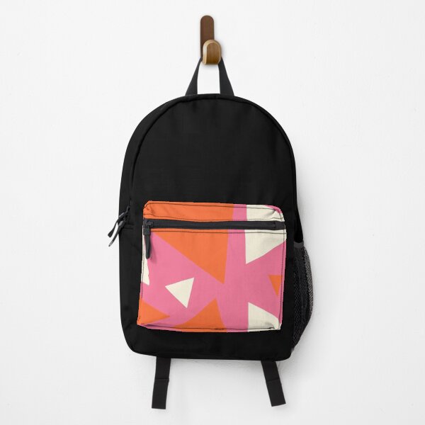 Item preview, Triangles in Pink, Orange and Cream designed and sold by LAEC-Shop.