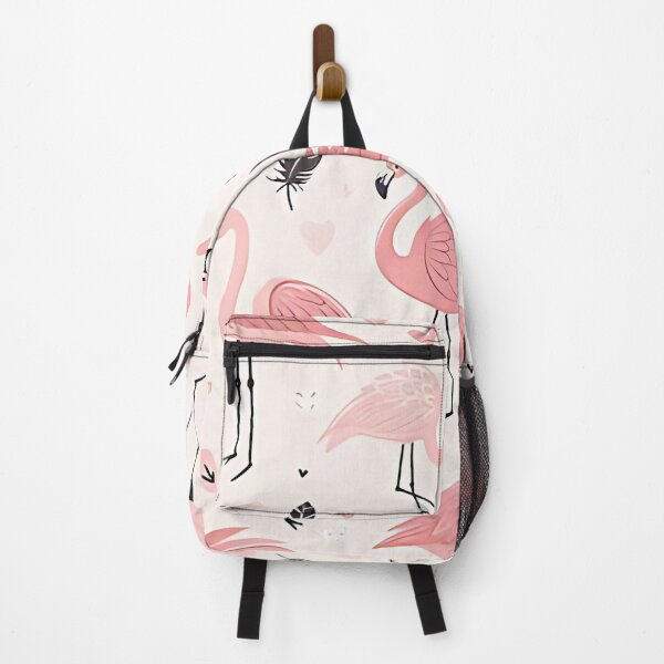 Item preview, Vibrant flamingos and lush foliage pattern designed and sold by Haji  Kamora.