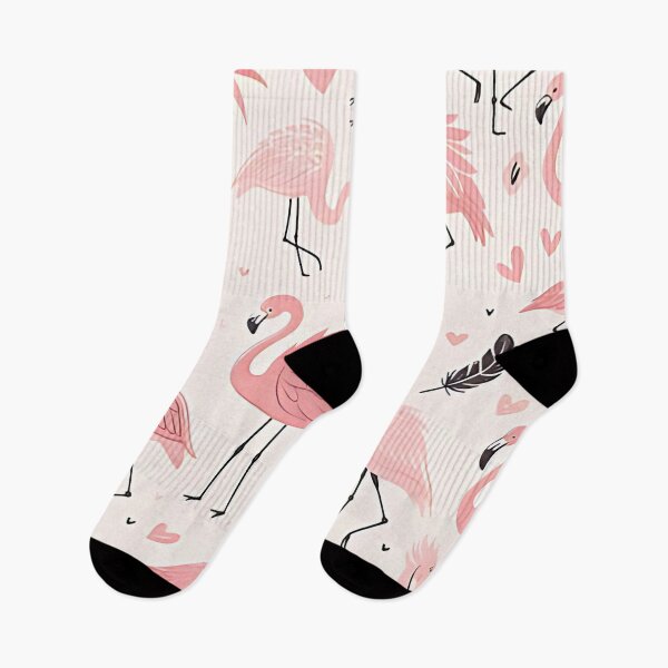 Item preview, Vibrant flamingos and lush foliage pattern designed and sold by Haji  Kamora.