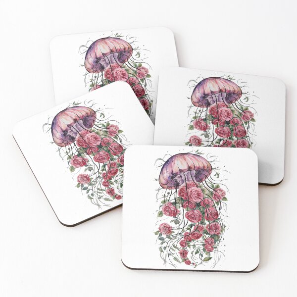 Item preview, jellyfish and roses designed and sold by jkrphoto.