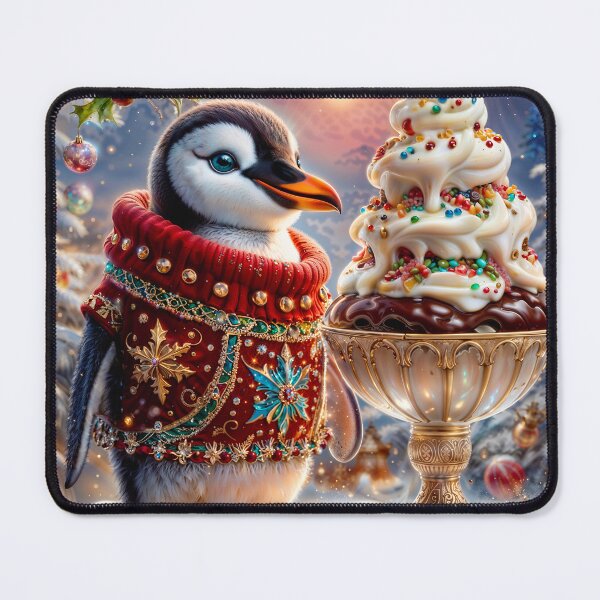 Item preview, Penguin Sundae Christmas designed and sold by BandEstudio.
