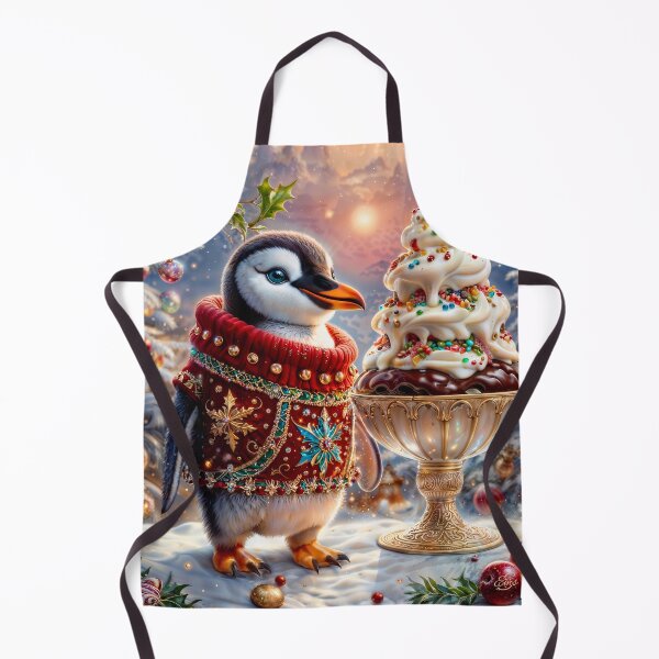 Item preview, Penguin Sundae Christmas designed and sold by BandEstudio.