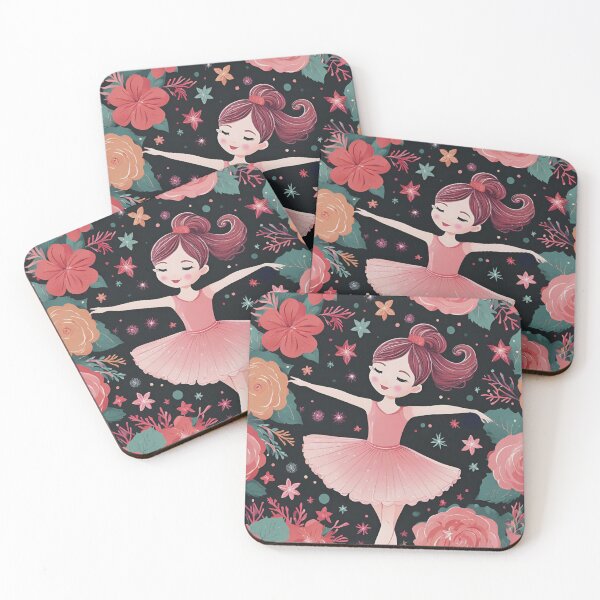 Item preview, Adorable Ballerina Dancing among the Flowers designed and sold by AOCollections.