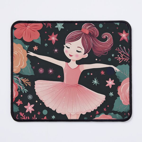 Item preview, Adorable Ballerina Dancing among the Flowers designed and sold by AOCollections.