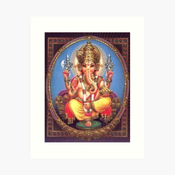 Item preview, Ganesh / Ganesha गणेश गणेश Indian Elephant Hindu Deity designed and sold by Martstore.