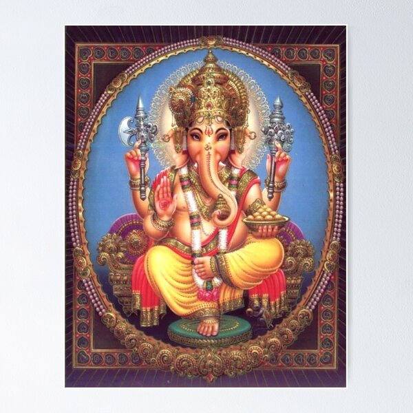 Item preview, Ganesh / Ganesha गणेश गणेश Indian Elephant Hindu Deity designed and sold by Martstore.