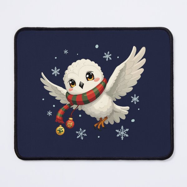 Item preview, Magical Christmas Owl / Hedwig / christmas owl / Snowy Owl / owl xmas designed and sold by Krasnovaovaova.