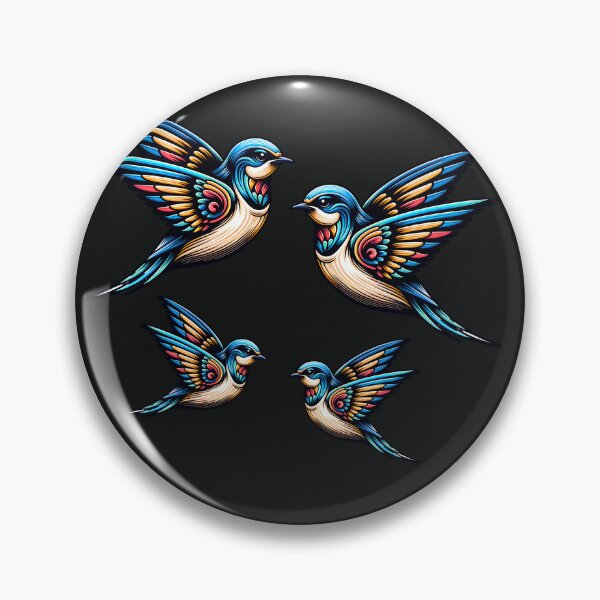 Item preview, Birds - swallows designed and sold by AwesomeBeyondLimits.
