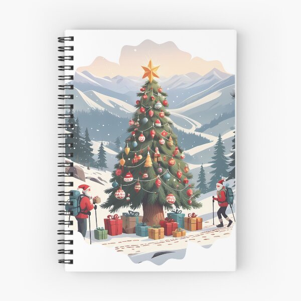 Item preview, funny Hiking christmas tree ornament holiday ornament designed and sold by rizqy.