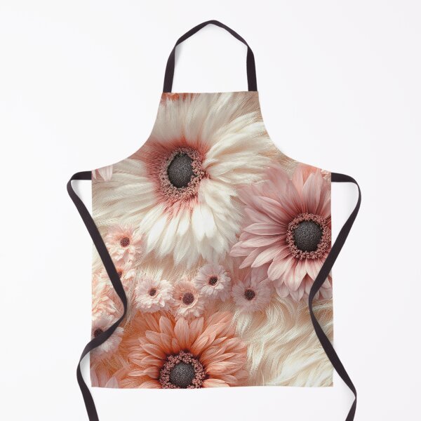 Item preview, Pastel color pink flower on ivory fur designed and sold by AngelottiCR.