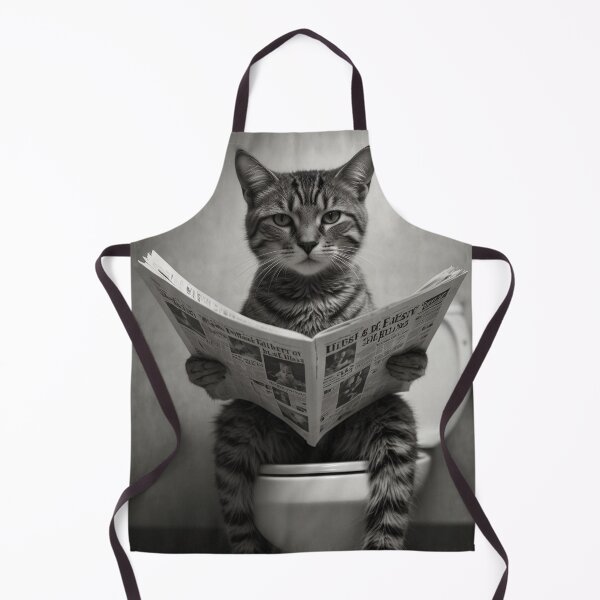 Item preview, Cool Cat Reading Newspaper designed and sold by vk09.