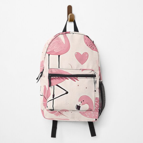 Item preview, Vibrant flamingos and lush foliage pattern designed and sold by Haji Kamora.
