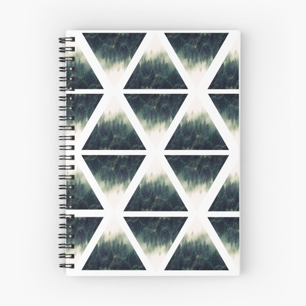 Item preview, Geometric Forest Triangles Pattern  designed and sold by SharkaSplat.