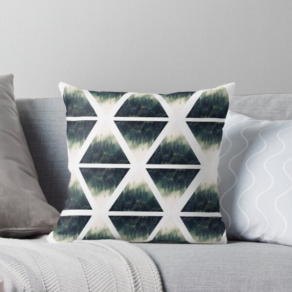 Item preview, Geometric Forest Triangles Pattern  designed and sold by SharkaSplat.