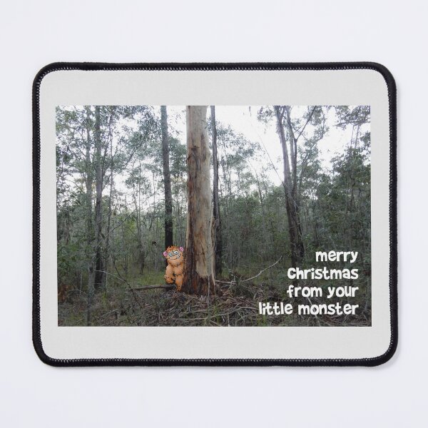 Item preview, Christmas Card Aussie Bush - Yowie big foot designed and sold by ClarkChrisComic.