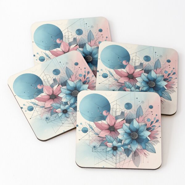 Item preview, Blue Abstract Flowers  designed and sold by GraphicsClub.