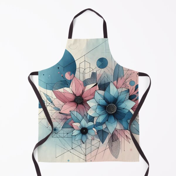Item preview, Blue Abstract Flowers designed and sold by GraphicsClub.