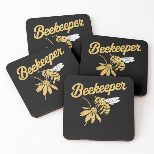 Item preview, Beekeeper Bee and Flower Graphic designed and sold by InsanseCreation.