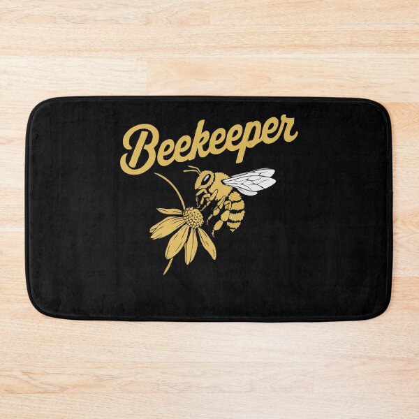 Item preview, Beekeeper Bee and Flower Graphic designed and sold by InsanseCreation.