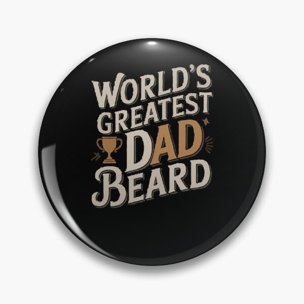 Item preview, World's Greatest Dad Beard Trophy designed and sold by InsanseCreation.