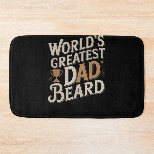 Item preview, World's Greatest Dad Beard Trophy designed and sold by InsanseCreation.